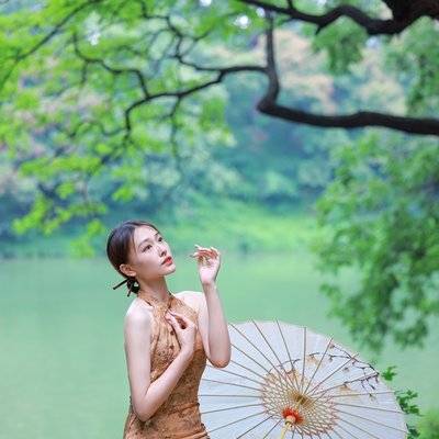 旗袍模特