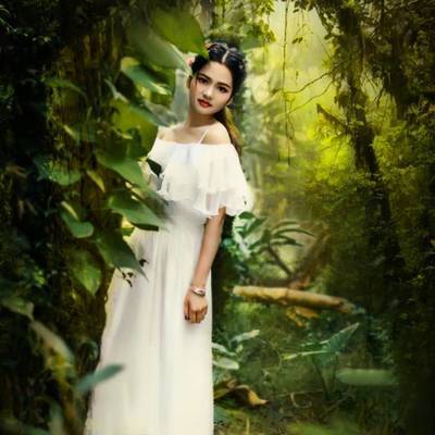 森系模特