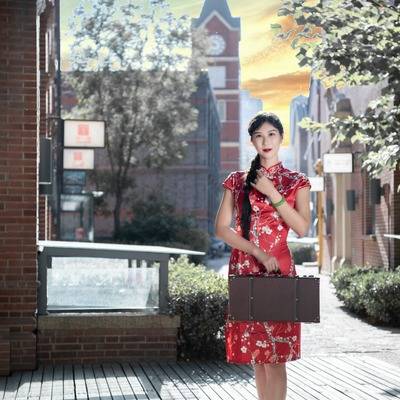民国模特