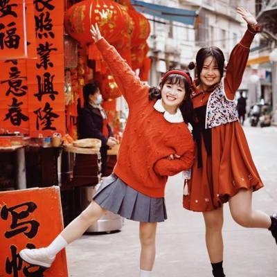 情侣模特