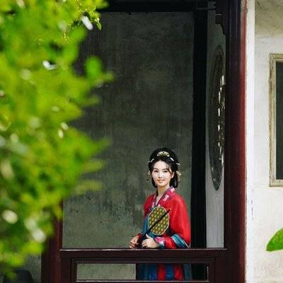 汉服模特