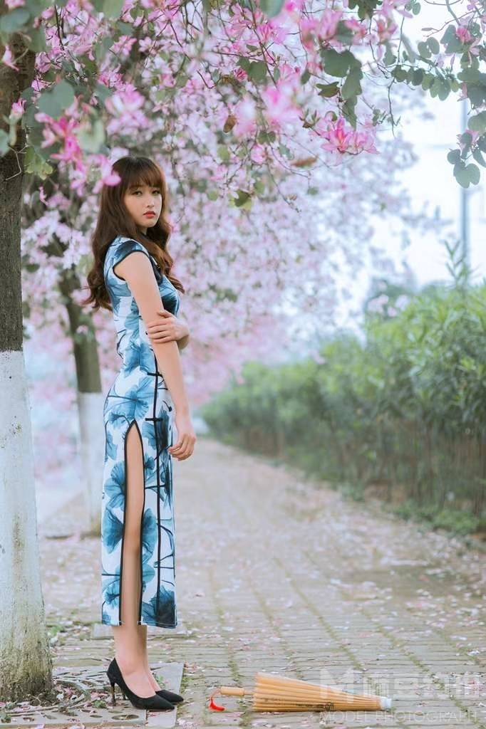 旗袍模特