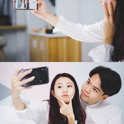 情侣模特