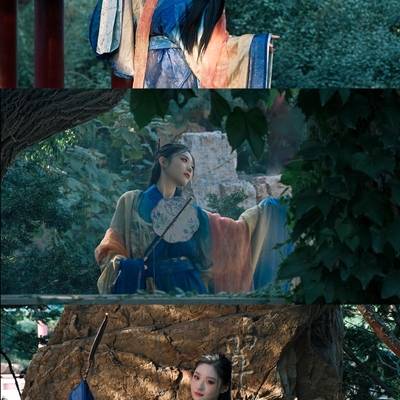 汉服模特
