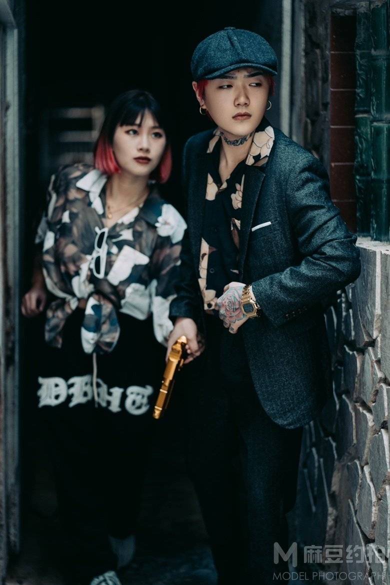 情侣模特