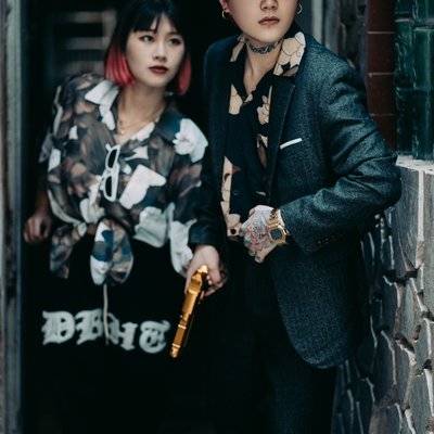 情侣模特