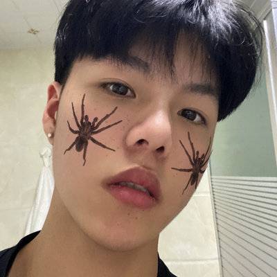 黑白模特