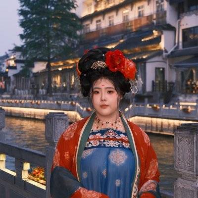 汉服模特