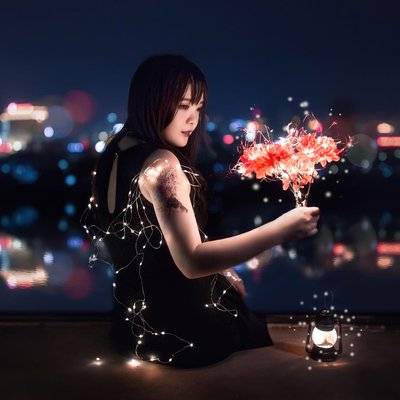 汉服模特