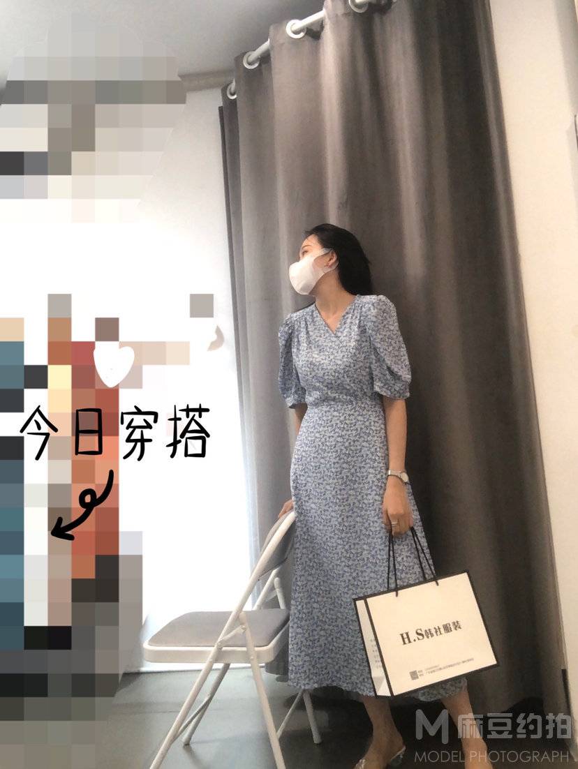 黑白模特
