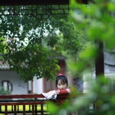 汉服模特