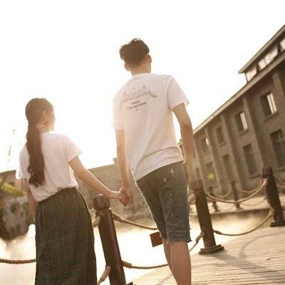 黑白模特