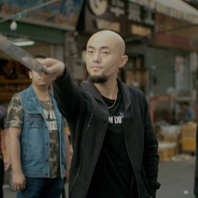 黑白模特