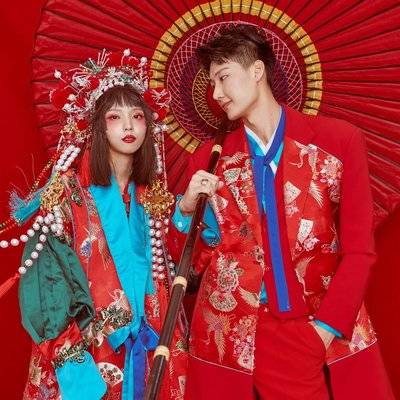 情侣模特