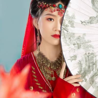 妆容模特