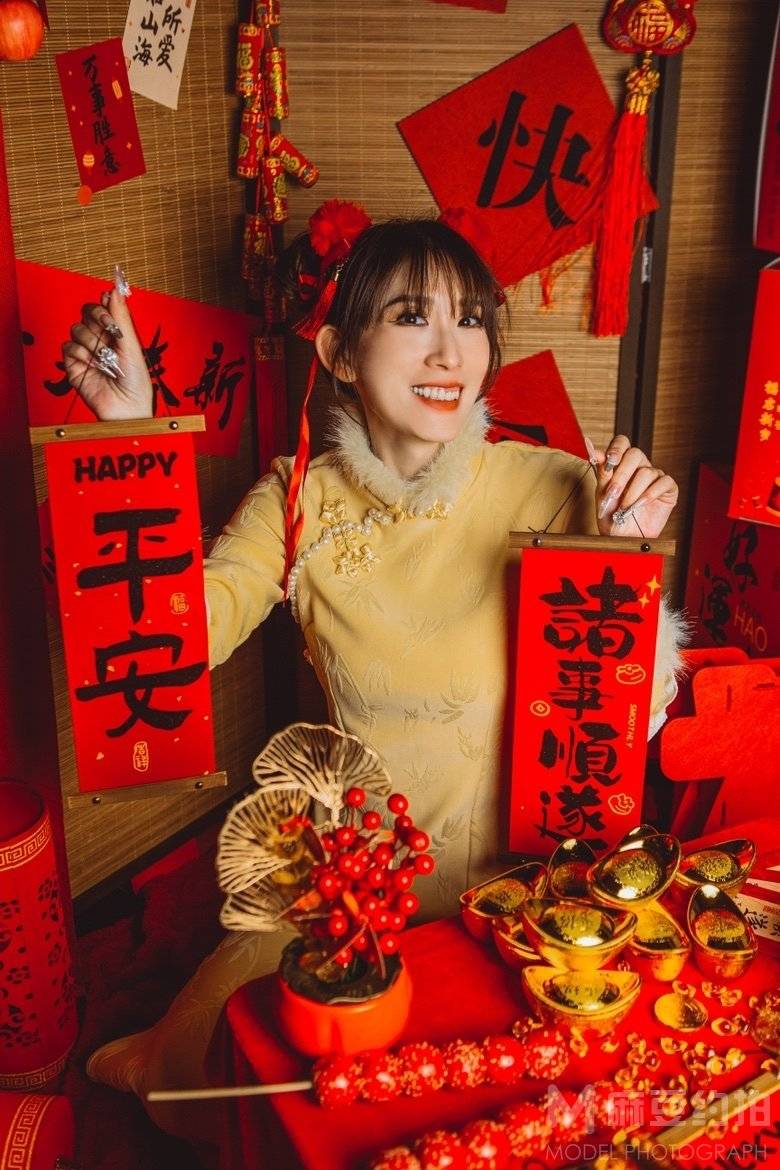 旗袍模特