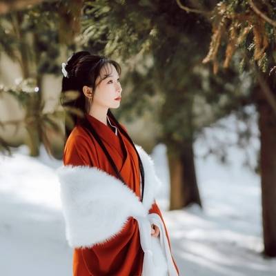 汉服模特