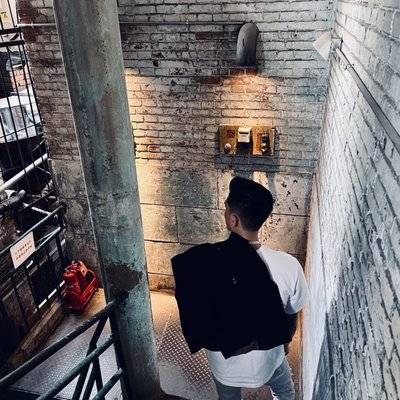 黑白模特