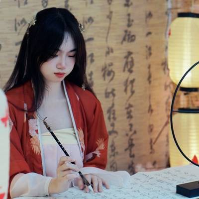 汉服模特
