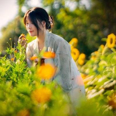 汉服模特