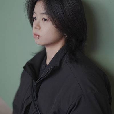 黑白模特