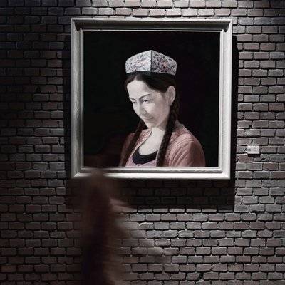 黑白模特