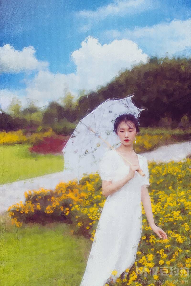 汉服模特