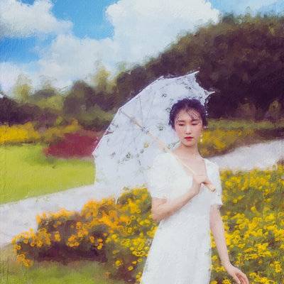 汉服模特