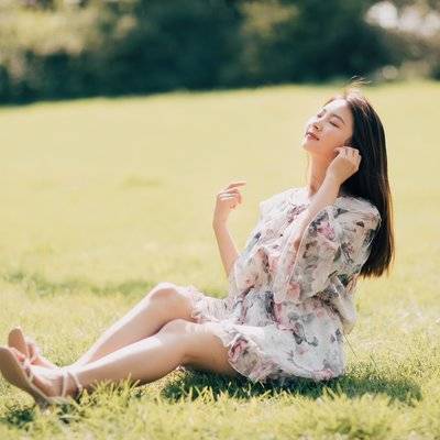 森系模特