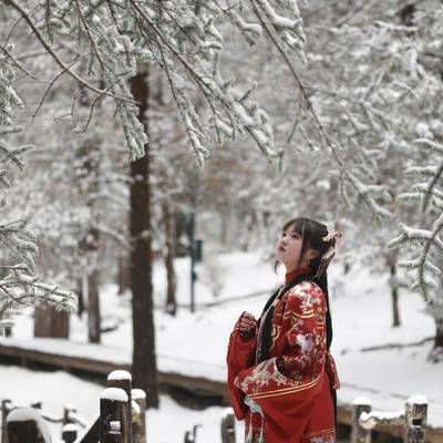 汉服模特