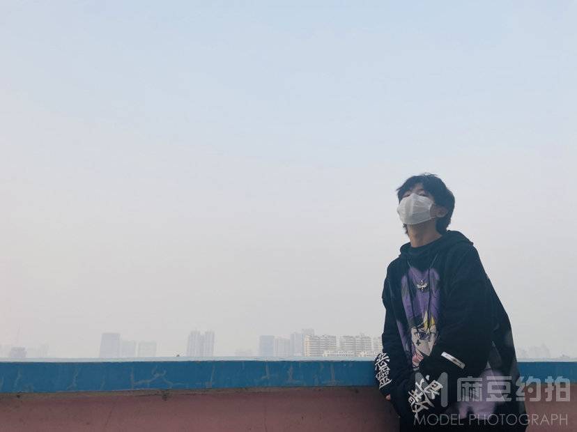 黑白模特