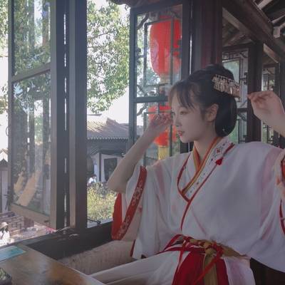 汉服模特