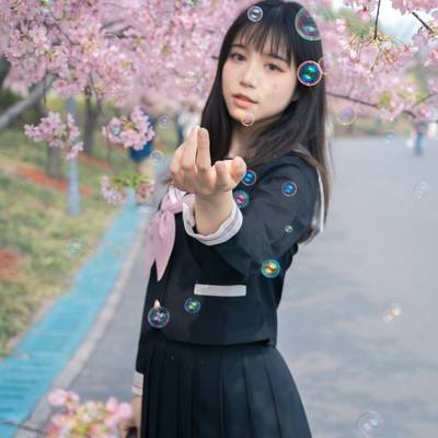 森系模特