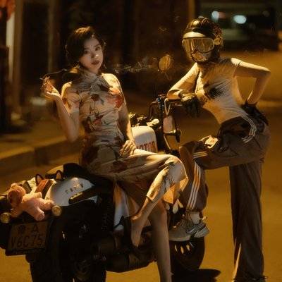 旗袍模特