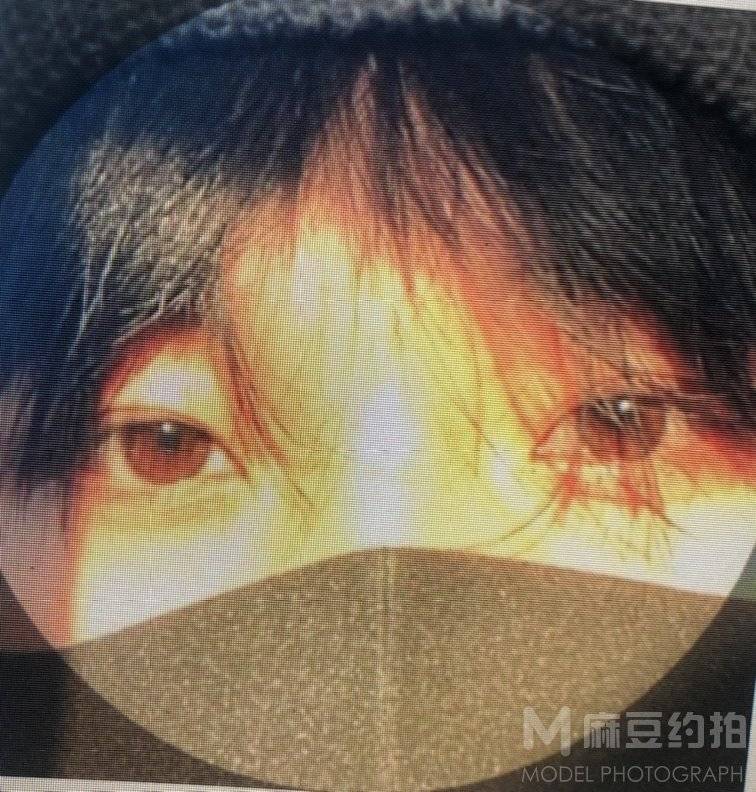 黑白模特