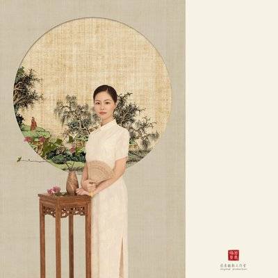 民国模特