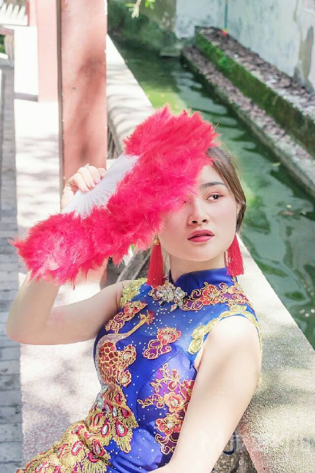 森系模特