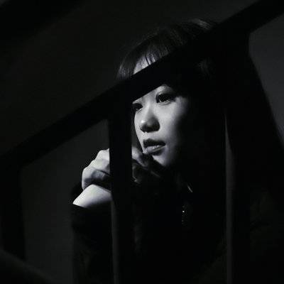 黑白模特