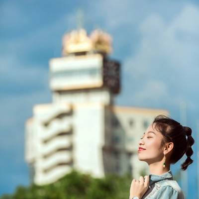 森系模特