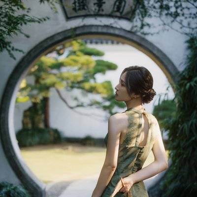 旗袍模特