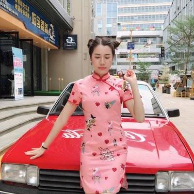 旗袍模特