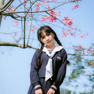 森系模特