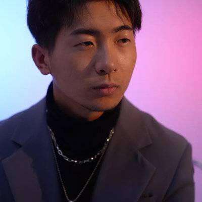 黑白模特