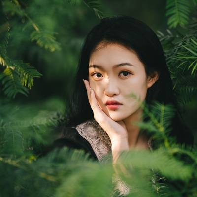 森系模特