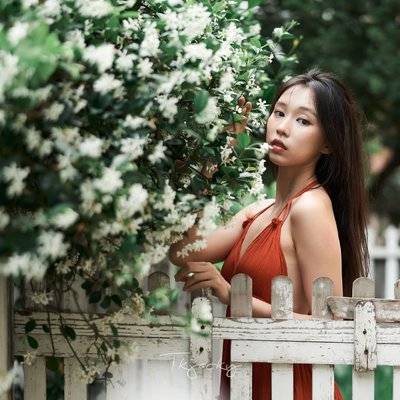 森系模特