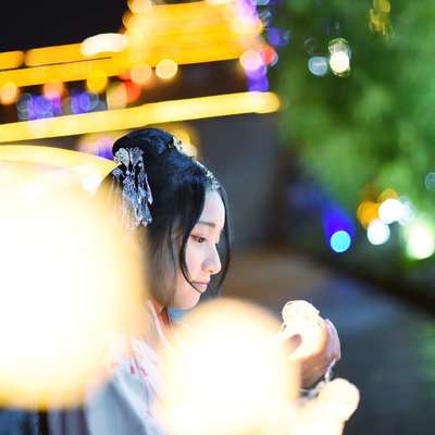 汉服模特