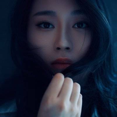 黑白模特