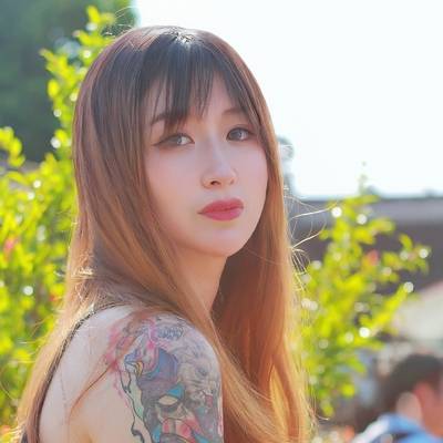 少女模特
