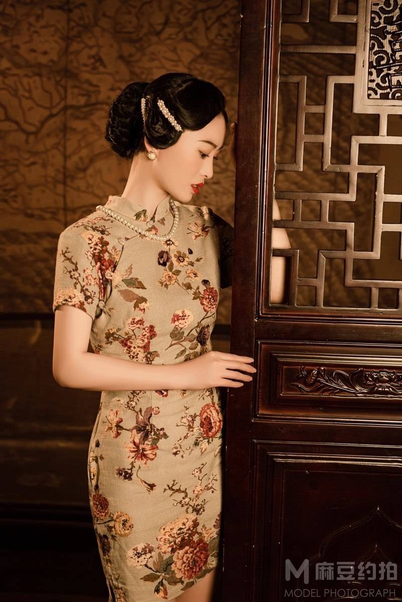 旗袍模特