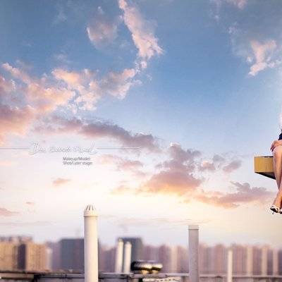 商务模特